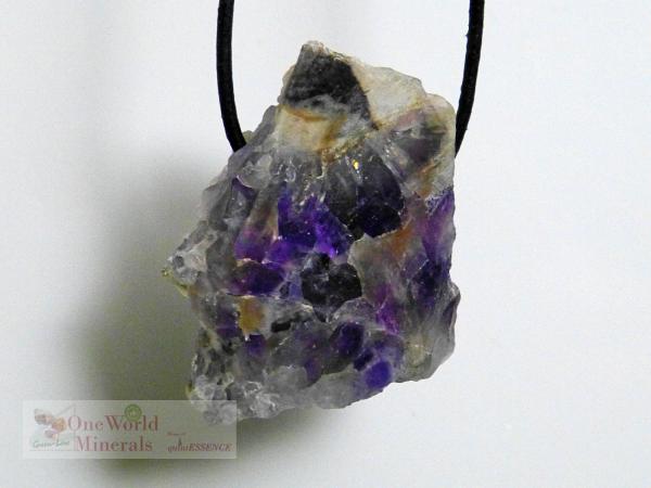 Fluorit Schmuckanhänger,  handpoliert, Einzelstück