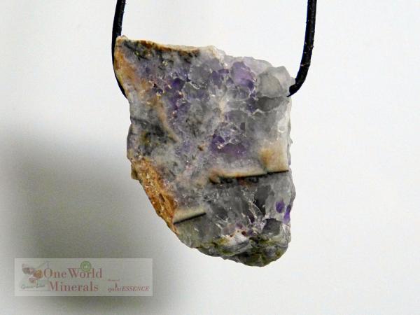 Fluorit Schmuckanhänger,  handpoliert, Einzelstück