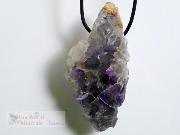 Fluorit Schmuckanhänger,  handpoliert, Einzelstück