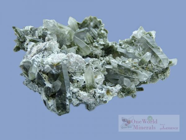 Bergkristallstufe mit Chlorid, Skardu, Pakistan/Himalaya