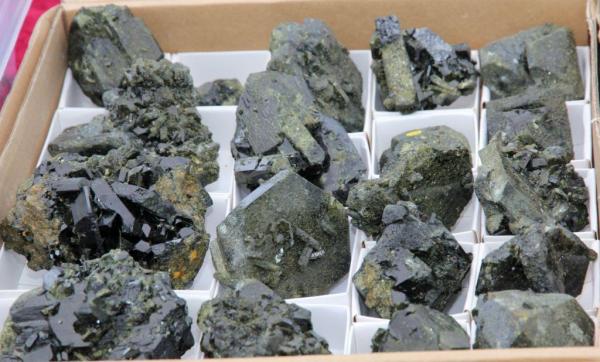 Epidot-Kristalle  Himalaya/Pakistan
