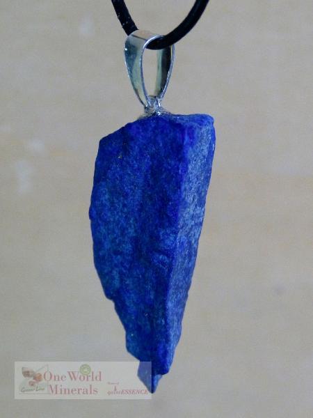 Lapislazuli Schmuckanhänger - roh belassen, Einzelstück