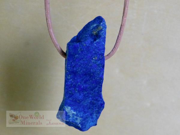 Lapislazuli Schmuckanhänger - roh belassen, Einzelstück