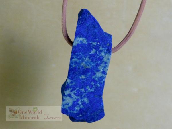 Lapislazuli Schmuckanhänger - roh belassen, Einzelstück