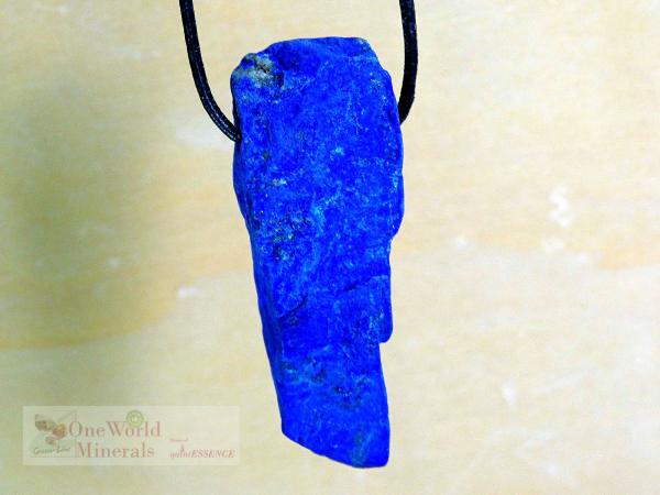 Lapislazuli Schmuckanhänger - roh belassen, Einzelstück