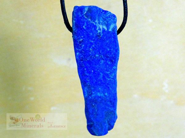 Lapislazuli Schmuckanhänger - roh belassen, Einzelstück