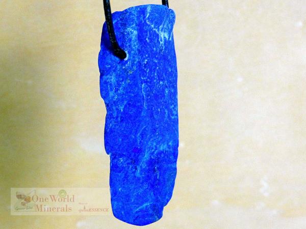 Lapislazuli Schmuckanhänger - roh belassen, Einzelstück