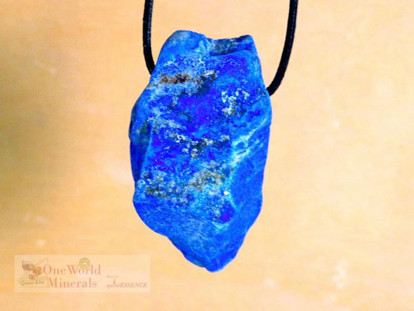 Lapislazuli Schmuckanhänger - roh belassen, Einzelstück