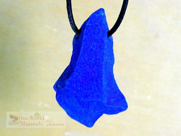 Lapislazuli Schmuckanhänger - roh belassen, Einzelstück