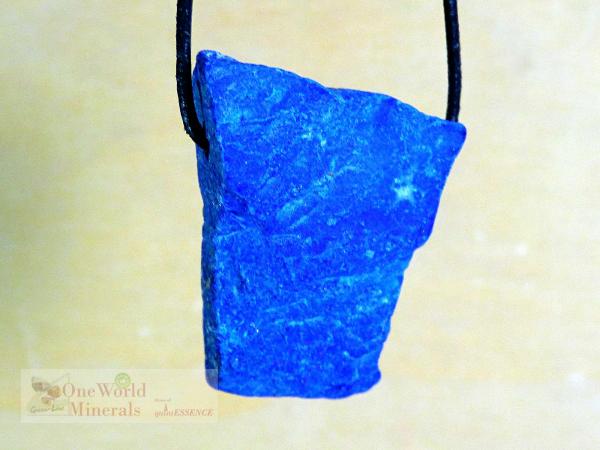 Lapislazuli Schmuckanhänger - roh belassen, Einzelstück