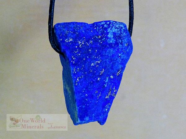 Lapislazuli Schmuckanhänger - roh belassen, Einzelstück