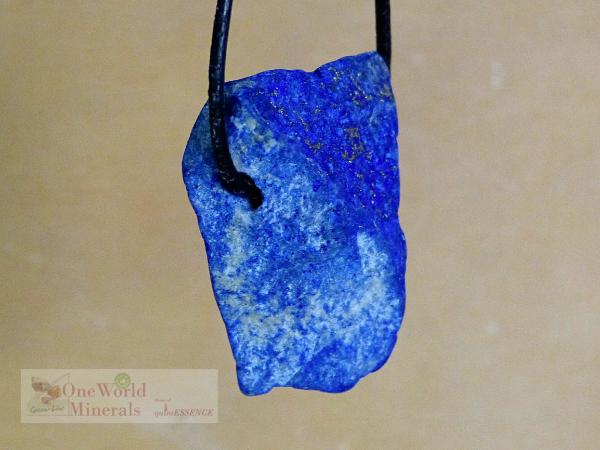 Lapislazuli Schmuckanhänger - roh belassen, Einzelstück