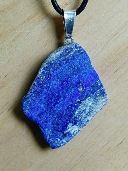 Lapislazuli Schmuckanhänger - roh belassen, Einzelstück