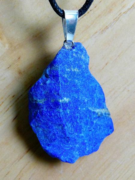 Lapislazuli Schmuckanhänger - roh belassen, Einzelstück