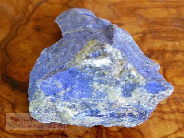 Lapislazuli roh - Deko-Einzelstück