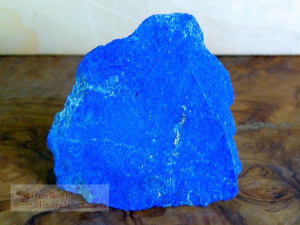 Lapislazuli roh - Deko-Einzelstück