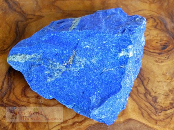 Lapislazuli roh - Deko-Einzelstück