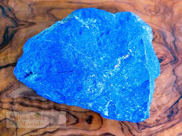 Lapislazuli roh - Deko-Einzelstück