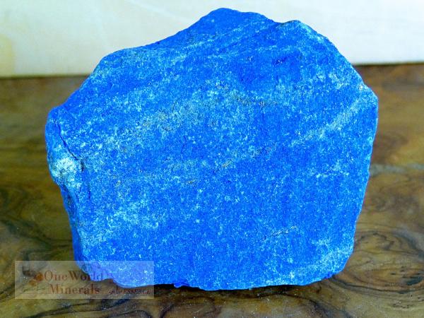Lapislazuli roh - Deko-Einzelstück