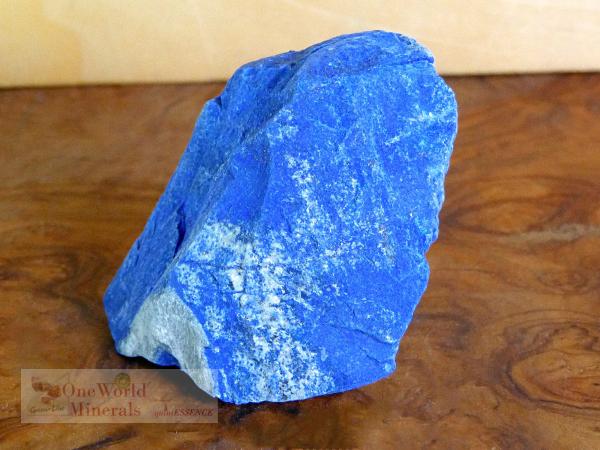 Lapislazuli roh - Deko-Einzelstück