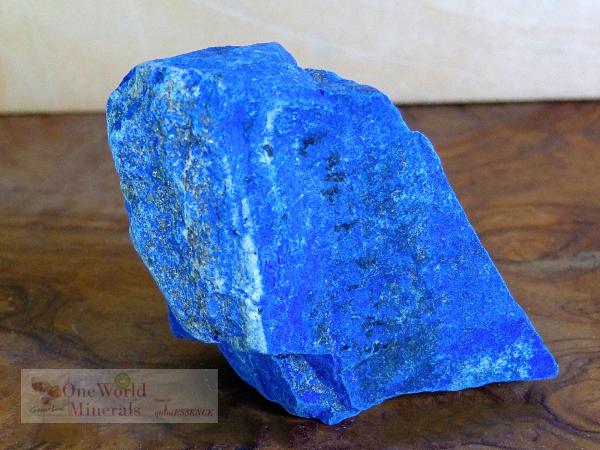 Lapislazuli roh - Deko-Einzelstück