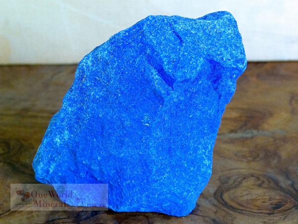 Lapislazuli roh - Deko-Einzelstück
