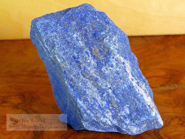 Lapislazuli roh - Deko-Einzelstück