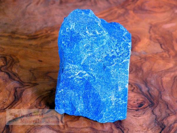 Lapislazuli roh - Deko-Einzelstück