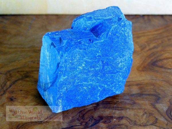Lapislazuli roh - Deko-Einzelstück