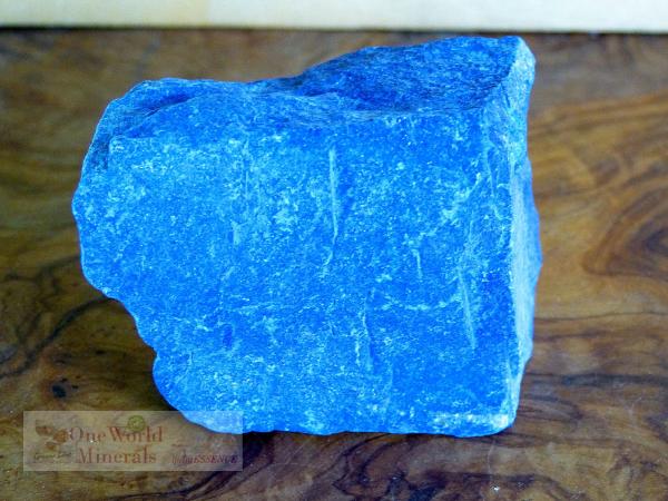 Lapislazuli roh - Deko-Einzelstück