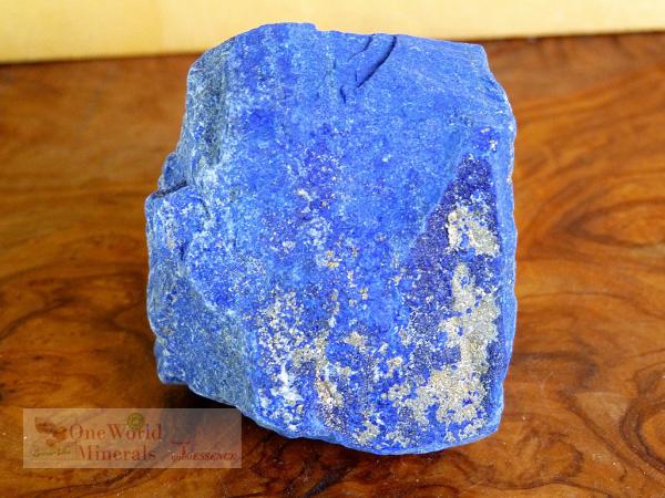 Lapislazuli roh - Deko-Einzelstück
