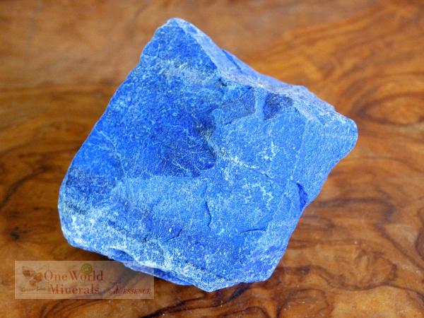 Lapislazuli roh - Deko-Einzelstück