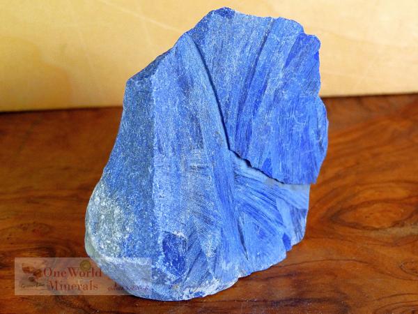 Lapislazuli roh - Deko-Einzelstück