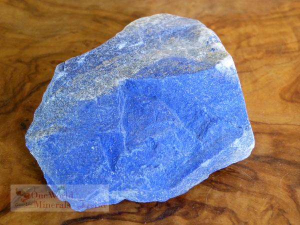 Lapislazuli roh - Deko-Einzelstück