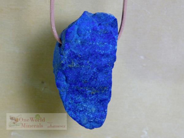 Lapislazuli Schmuckanhänger - roh belassen, Einzelstück