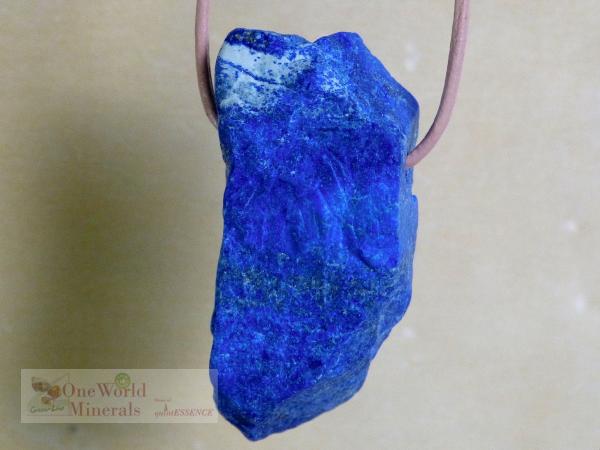 Lapislazuli Schmuckanhänger - roh belassen, Einzelstück
