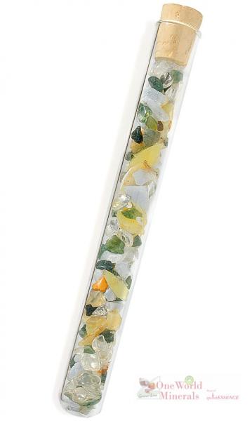 Innerer Fluß - mit Chalcedon, Moosachat, Opal, Bergkristall