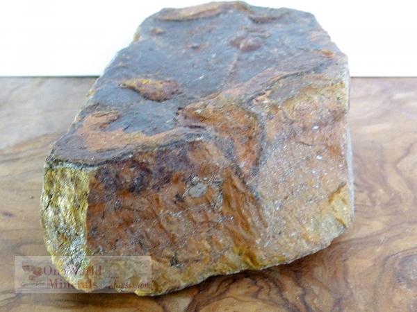 Tigerauge Rohstein, Deko-Einzelstück