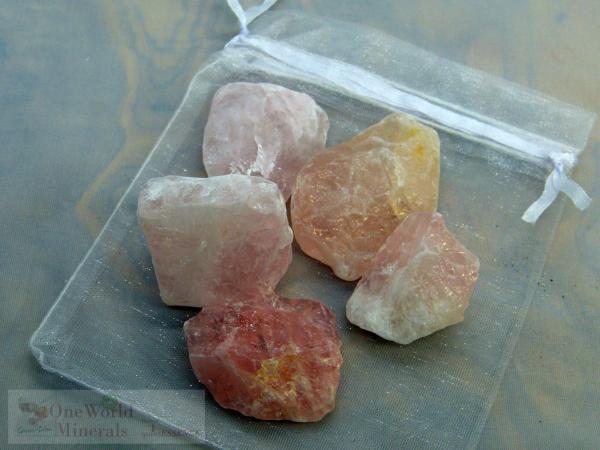 Rosenquarz Wassersteine  - quintESSENCE Wassersteine