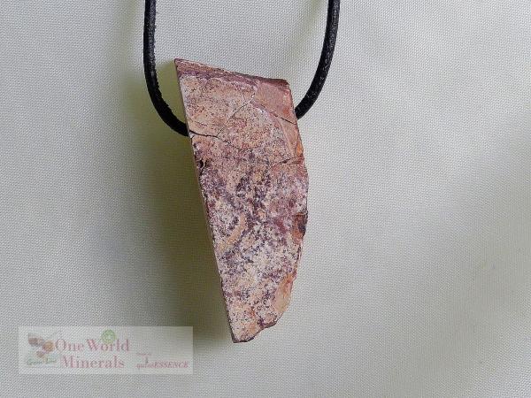 Zebra Rock, Australien handgeschliffen - Einzelstück
