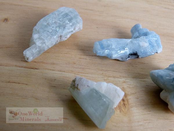 Aquamarin-Kristalle aus dem Himalaya